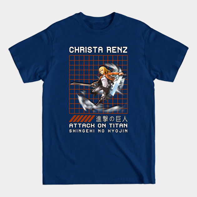 Discover CHRISTA RENZ - Attack On Titan - T-Shirt