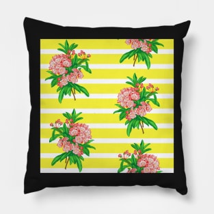 Mountain Laurel Pattern Pillow