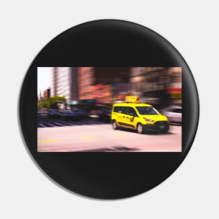 New York Yellow Taxi Pin