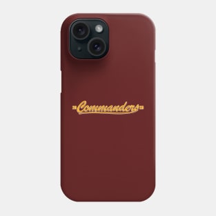 Commanders Phone Case