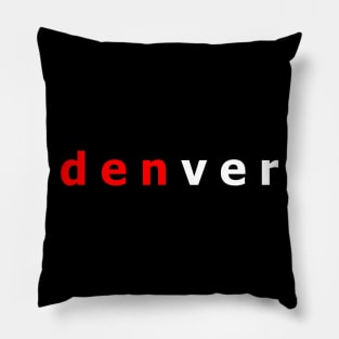 Denver City Airport, DEN Pillow