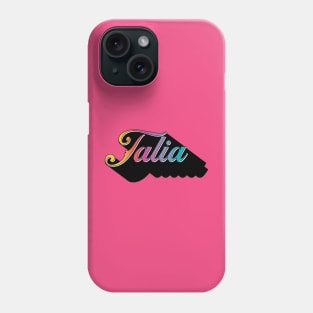 Talia Name Phone Case