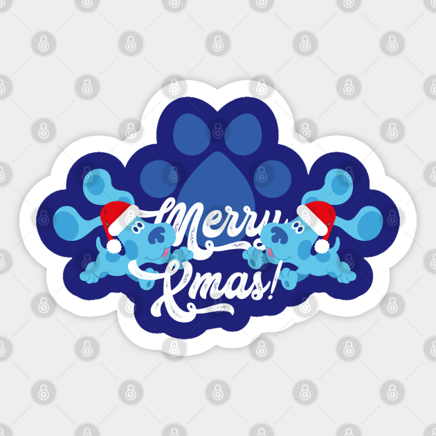 blues clues blues clues sticker teepublic