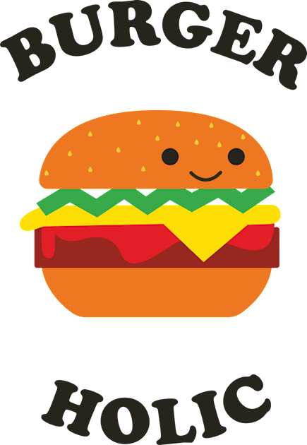 Burgerholic Kids T-Shirt by WakuWaku