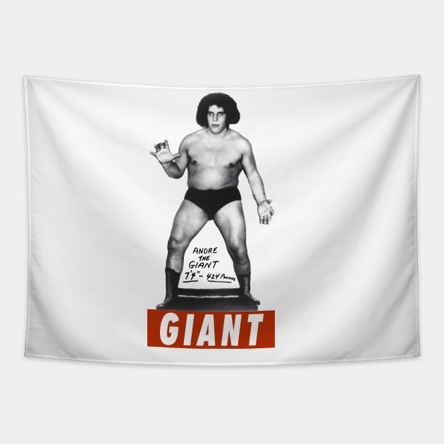 André the Giant Promotional Picture Tapestry by pocketlama