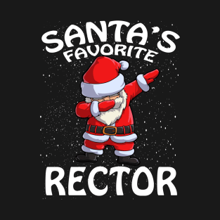 Santas Favorite Rector Christmas T-Shirt