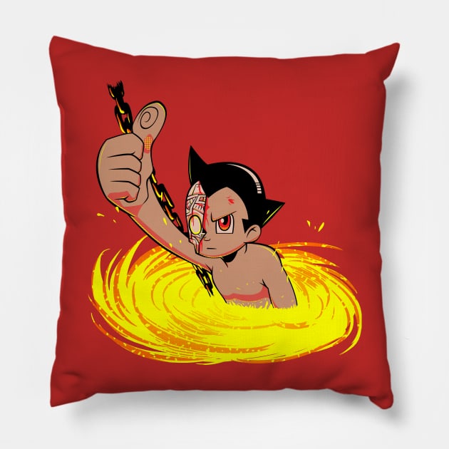 Terminatorboy Pillow by CoinboxTees