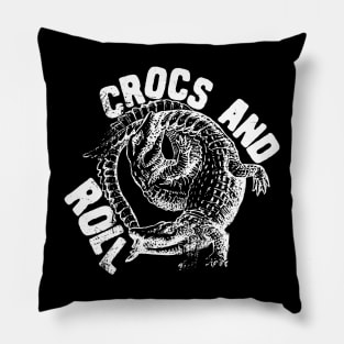 rock and roll puns Pillow