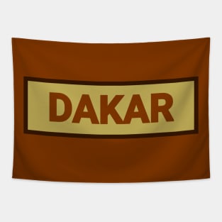 DAKAR CITY Tapestry