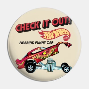 Retro Firebird Funny Car Pop-up Body Pin