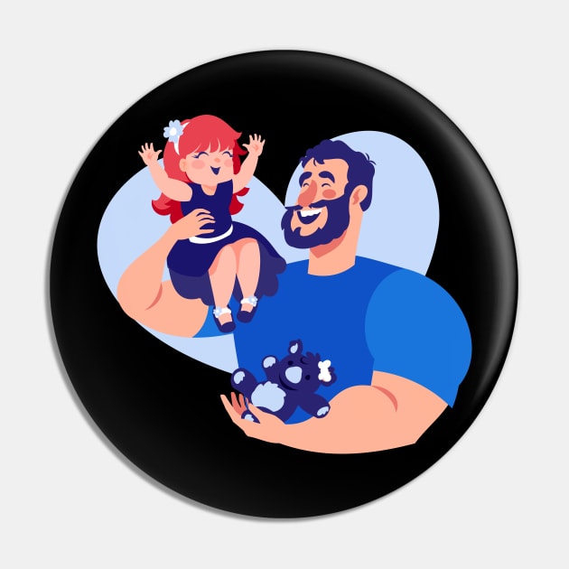father and daughter Pin by Spring Moon
