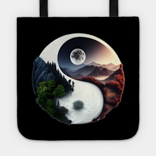 Yin-Yang Nature Tote