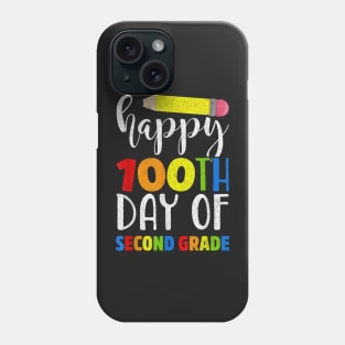 Happy th Day of Second Grade for Teacher or Chid Phone Case