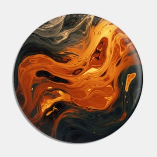 Stylized Liquid Stone Surface Pin