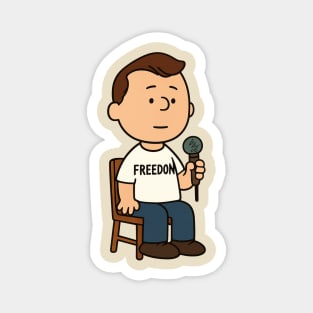 Charlie Kirk - Freedom Magnet