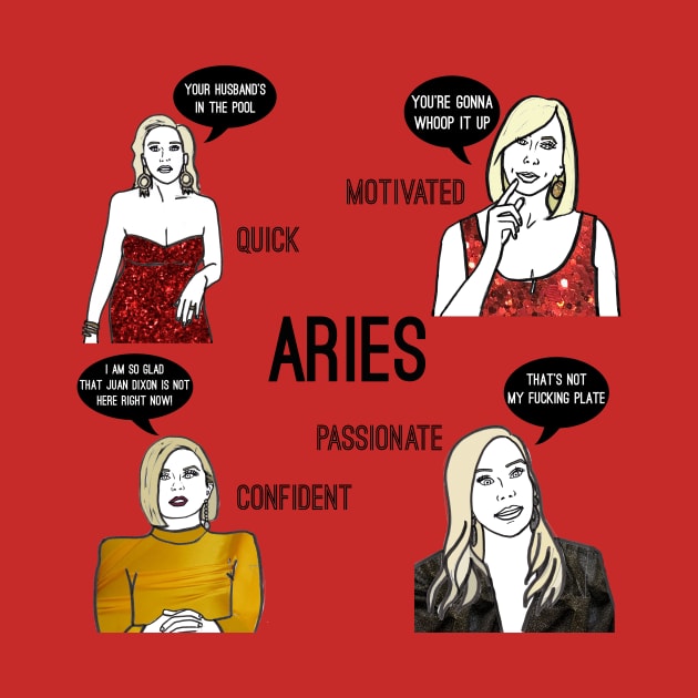 Aries- Bravostrology series by Katsillustration