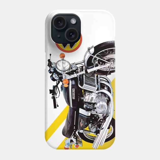 Suzuki GT-750 Le Mans Phone Case by Midcenturydave