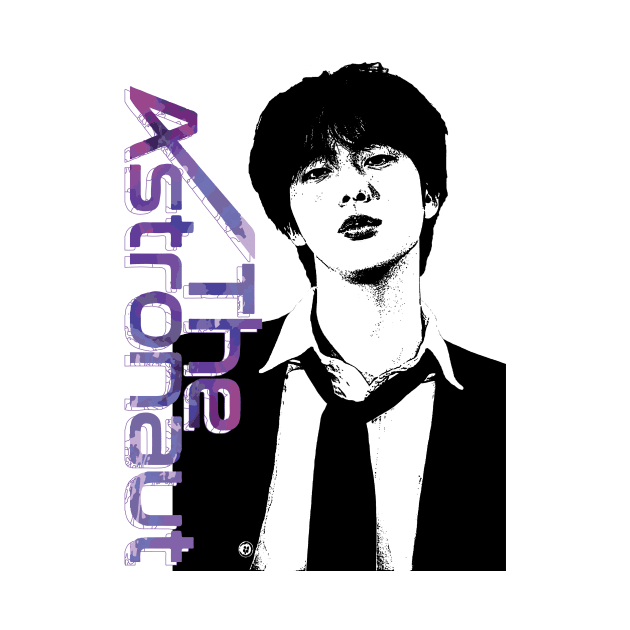 Black and white [JIN The Astronaut] Design by bixxbite