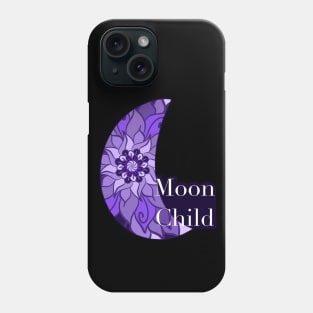 Mandala Moon Child Phone Case