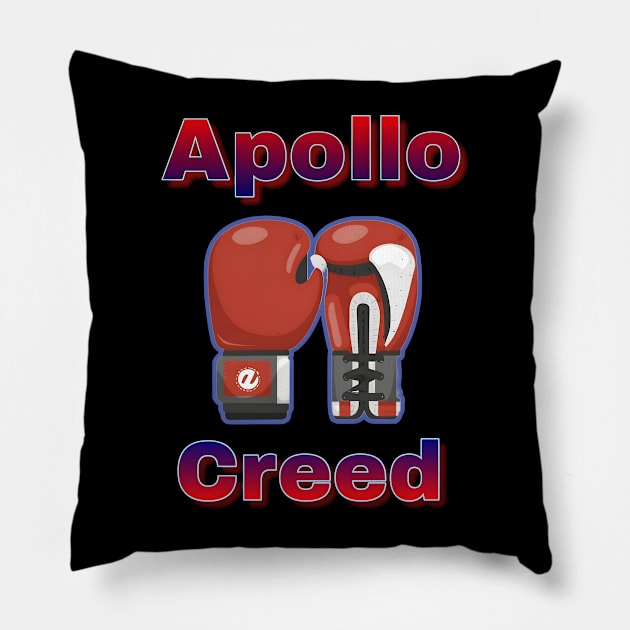 Apollo Creed Boxing Gloves Pillow by r.abdulazis