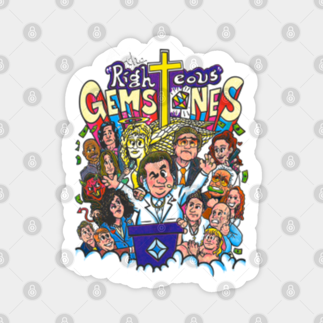 Cartoon Gemstones - Righteous Gemstones - Sticker