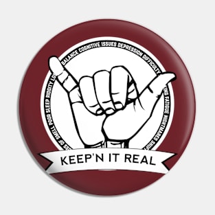 Keep'n it real Pin