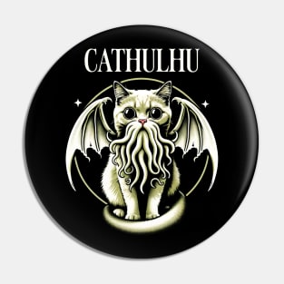 Mystical Cathulhu Garb Embrace the Dark Magic Pin