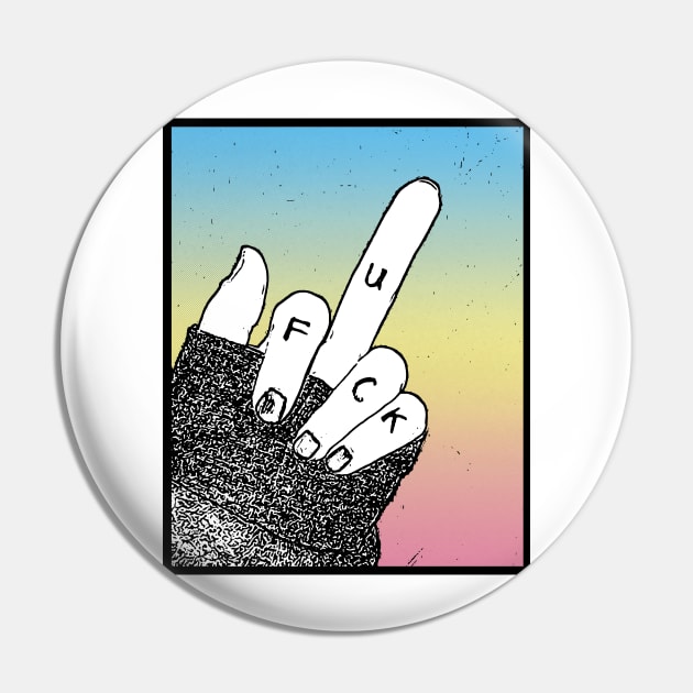∆∆∆  F*ck The World  ∆∆∆ Aesthetic Design Original Graphic Work Pin by CultOfRomance