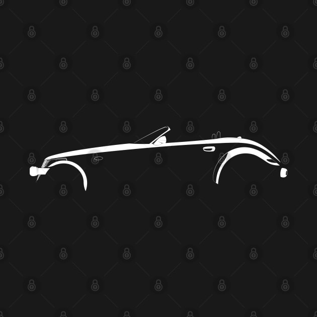 Plymouth Prowler Silhouette by Car-Silhouettes