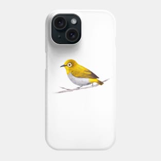 Indian White Eye Bird Species Phone Case