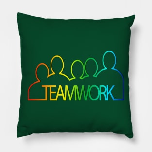 Teamwork! Pillow