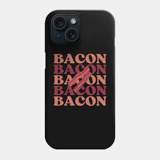 BACON Phone Case by Pearlie Jane Creations