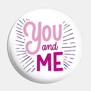 you and me tshirt ramantic design Pin