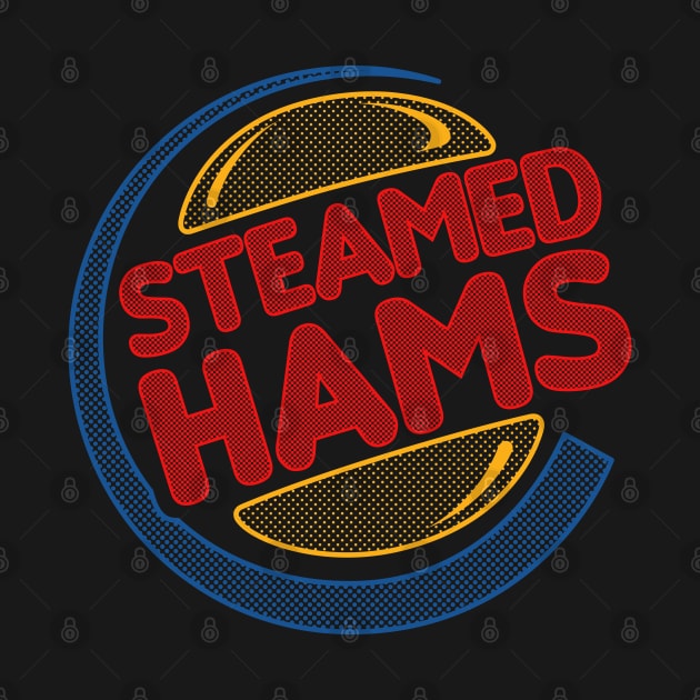 Steam Hams Halftone by MrPlow