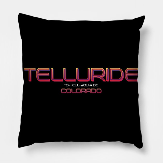 Telluride Pillow by wiswisna