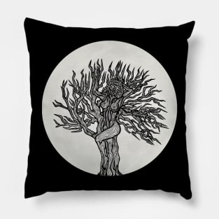 Dryad Moon - Deadtree by Vagabond The Artist Pillow