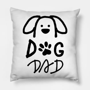 Dog Dad Woof Daddy Pillow