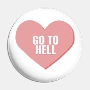 Go To Hell Pin