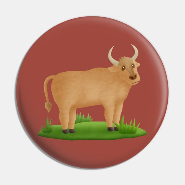 Bull Pin by CleanRain3675