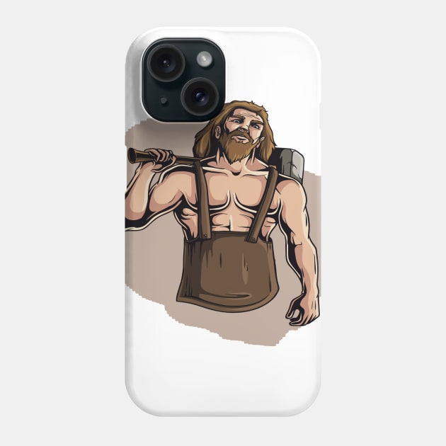 Manly Man Phone Case by Made the Cut