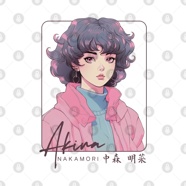 Akina Nakamori 中森明菜 / Anime Style Art by DankFutura