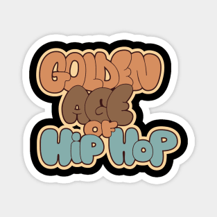 Golden Age of Hip Hop - Hip Hop - Graffiti Bubble Style Magnet