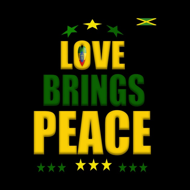 Peace & Love, Good Vibes, Reggae, Jamaica, Rasta by alzo