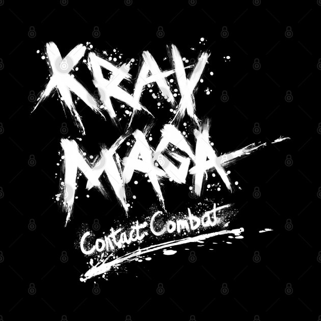 Krav Maga Contact Combat - White by YijArt