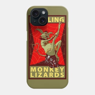 Howling Monkey Lizards Phone Case