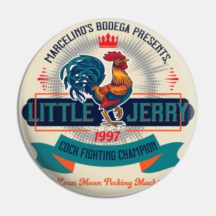 Little Jerry 1997 Cockfighting Champ Lts Pin