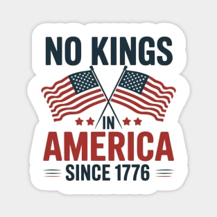 No-kings-in-america Magnet