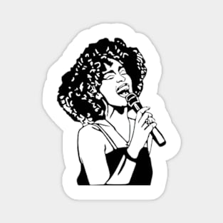 Whitney Houston Magnet