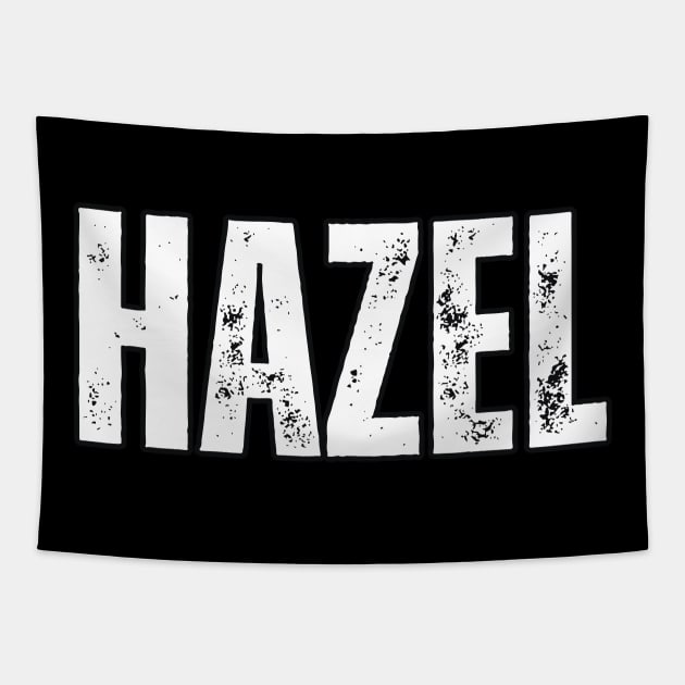 Hazel Name Gift Birthday Holiday Anniversary Tapestry by Mary_Momerwids