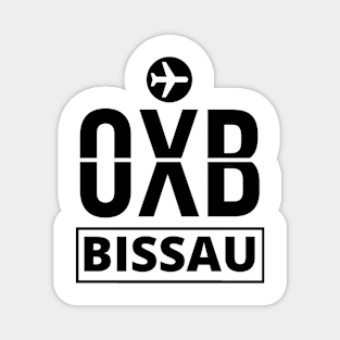 OXB - Bissau airport code Magnet